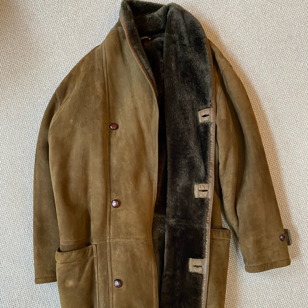 Authentic Shearling/Suede Extra Large Men’s Jacket